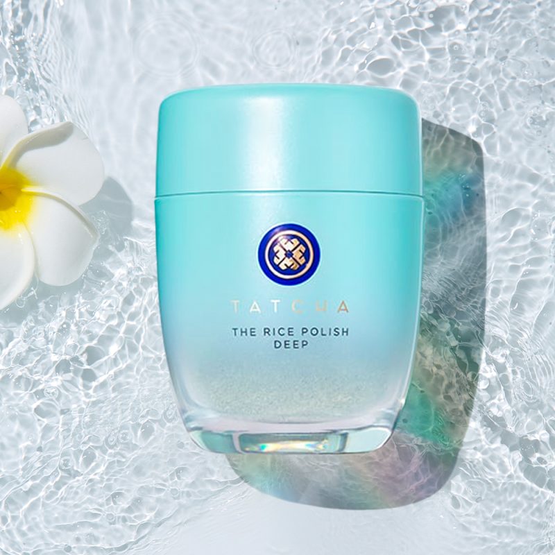 Sữa rửa mặt Tatcha màu xanh