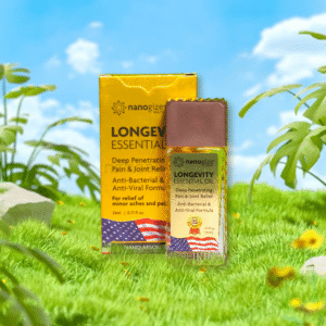 TINH DẦU GIẢM ĐAU NHỨC LONGETIVITY ESSENTIAL OIL – GIẢI PHÁP THƯ GIÃN TỪ MỸ